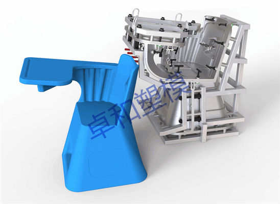 Mesa azul do estudo que encaixota fabricantes rotatórios do molde/mobília moldada rotatória