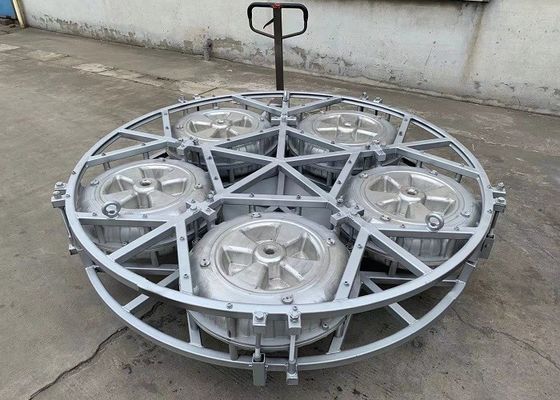 Moldes de alumínio feitos sob encomenda para flutuadores plásticos da roda de Rotomold com o molde completo da estrutura 6061T6 da aranha