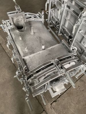 Tanque de água lustroso com alumínio de moldação rotatório dos moldes dos conjuntos completos