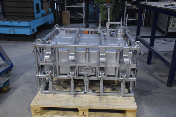 Ferramentas moldando rotatórias que projetam o molde plástico do tanque do combustível do HDPE MDPE