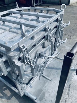 O anti molde rotatório ácido utiliza ferramentas o slider feito sob encomenda de 8-12mm construído com braçadeiras pesadas