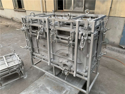 Moldes A356 rotatórios de alumínio para a caixa plástica da entrega do alimento 200L com rodas
