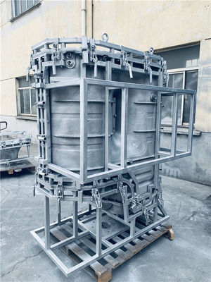 Moldes rotatórios 4-8mm de alumínio profissionais para 1500 de Roto litros de tanques do molde