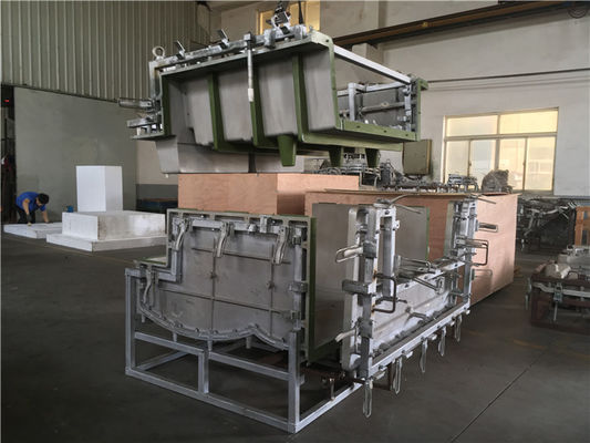 Bloco de alumínio 6061T6 do molde rotatório plástico para a caixa 65L mais fresca com superfície do espelho