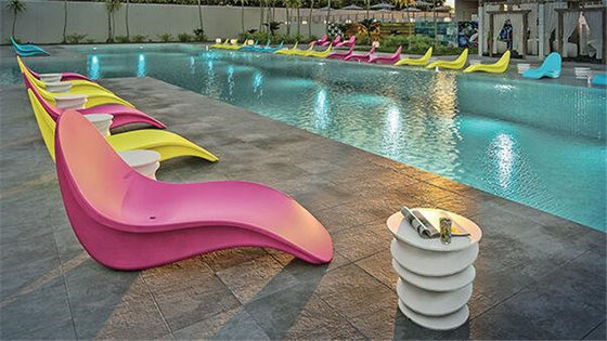 Cadeira de Rotomolded da piscina das peças LLDPE de Rotomolded da resistência de impacto