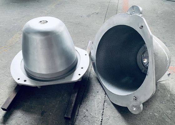 Molde de vaso de flor rotacional de textura irregular A356 Ecologicamente correto Resistência a ácido