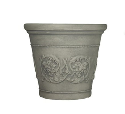 Vasos de flores de jardim gravados em LLDPE feitos de ferramentas rotativas de alumínio