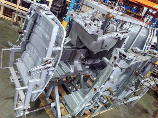 Montagem deslizante projetado molde rotacional A356 6061T6 material de alumínio para peças de automóvel