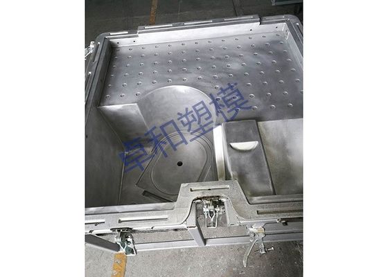 Molde de banheiro portátil para tanque de volume de 420 litros tamanho 1200 x 1200 mm fácil automação