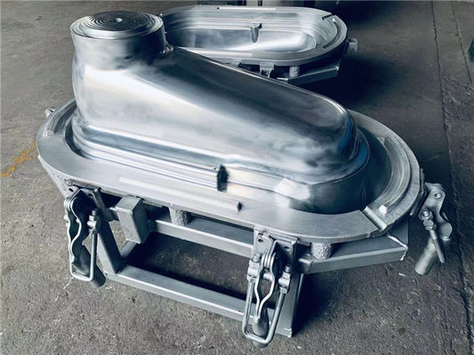 Molde de fundição de banheiro móvel durável com acabamento de tratamento de superfície brilhante A356 molde de tanque de plástico rotomoldado