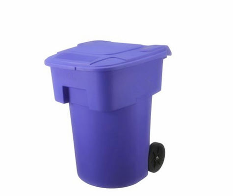 Produtos recicláveis ​​de moldagem rotatória Lata de lixo plástica grande feita por moldagem rotacional