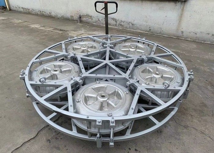 Moldes de alumínio feitos sob encomenda para flutuadores plásticos da roda de Rotomold com o molde completo da estrutura 6061T6 da aranha