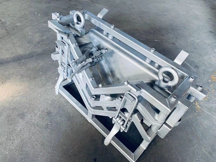 Molde moldando rotatório do HDPE MDPE Marine Boat Corner Fenders 6061T6 das ferramentas com levantamento de aço do gancho