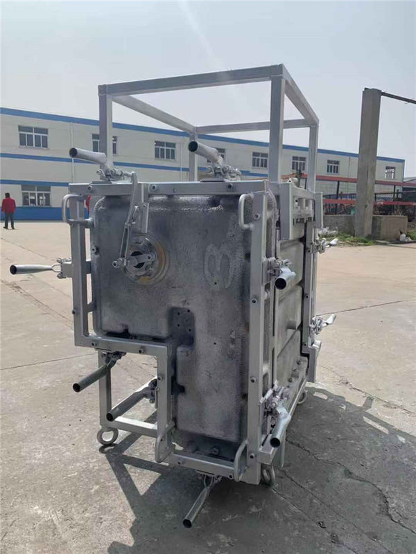 molde de alumínio da estrutura completa do depósito de gasolina 450L para a injeção plástica com braçadeiras pesadas