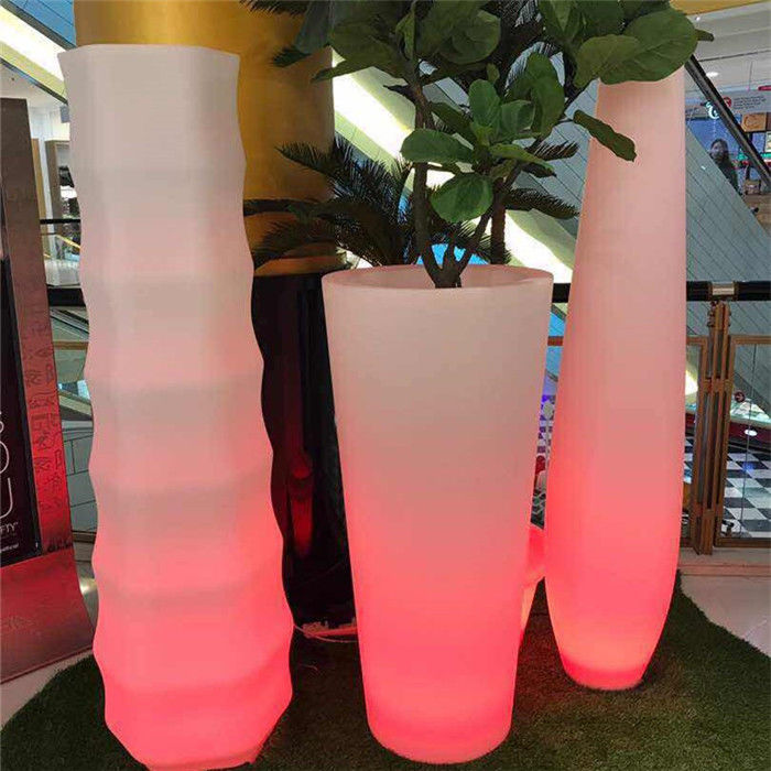 Shopping que ilumina o OEM do projeto do cliente do molde da resina do potenciômetro do HDPE da planta LLDPE dos plantadores de Rotomolded aceitável