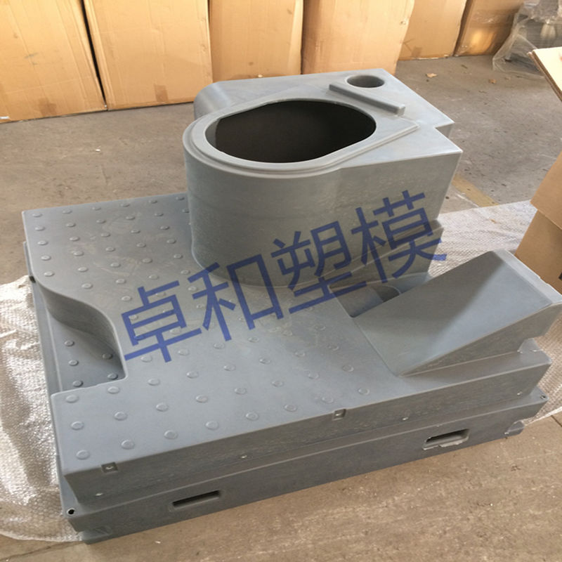 Molde de banheiro portátil para tanque de volume de 420 litros tamanho 1200 x 1200 mm fácil automação