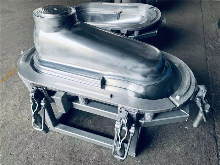 Molde de fundição de banheiro móvel durável com acabamento de tratamento de superfície brilhante A356 molde de tanque de plástico rotomoldado