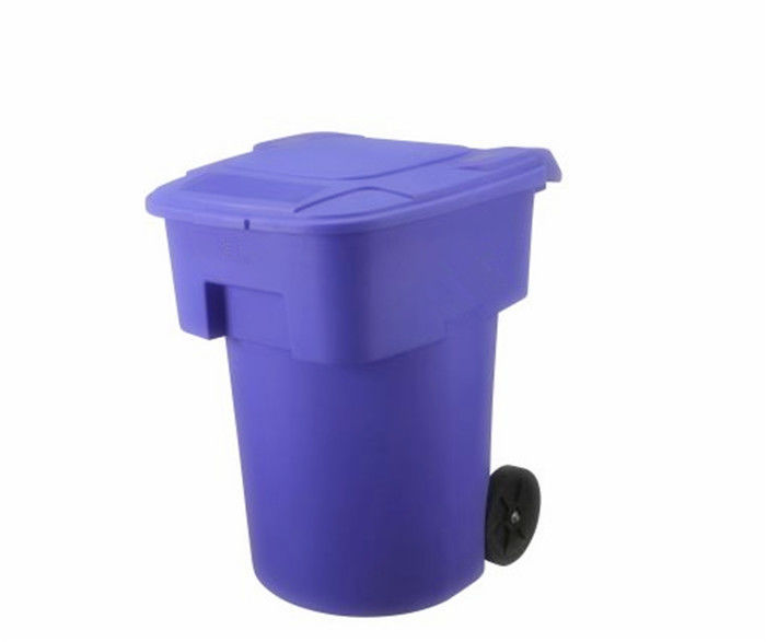Produtos recicláveis ​​de moldagem rotatória Lata de lixo plástica grande feita por moldagem rotacional